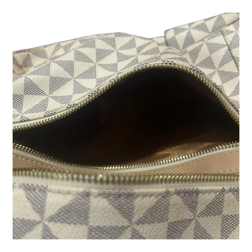 Backpack Satchel Shoulder Bag Purse with Wallet‎ Cream White